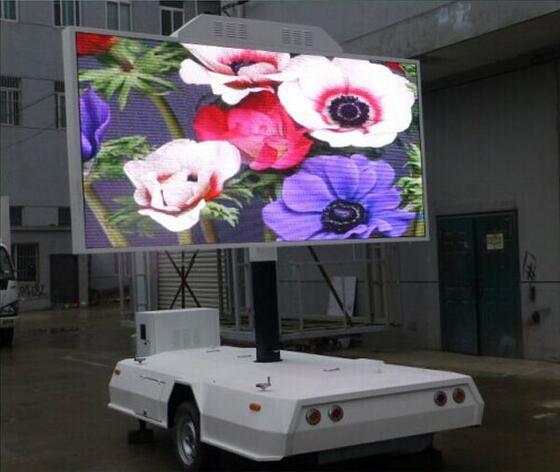 Outdoor Mobile LED Advertising Truck / vehicles / movable led billboard P5 P6 Double sided taxi led Display TOP signs