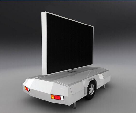 Outdoor Mobile LED Advertising Truck / vehicles / movable led billboard P5 P6 Double sided taxi led Display TOP signs