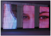P16 / P30 / P50 Advertising LED Media Facade Display 3R2G2B with Front Maintenance